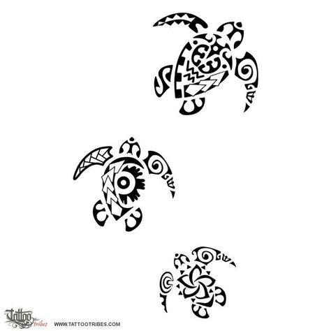 Sister Turtle Tattoos, Hawaiian Sea Turtle Tattoo Design, Polynesian Turtle Tattoo Design, Tattoo Brother And Sister, Polynesian Turtle Tattoo, Sea Animal Tattoos, Turtles Tattoo, Polynesian Tattoo Design, Tattoo Main