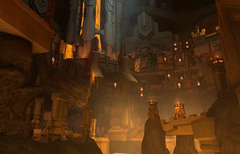 Dwarven City, The Dwarves, Underground City, Dragon Age Characters, Dragon Age Origins, Underground Cities, Fantasy City, Fantasy Setting, Fantasy Places