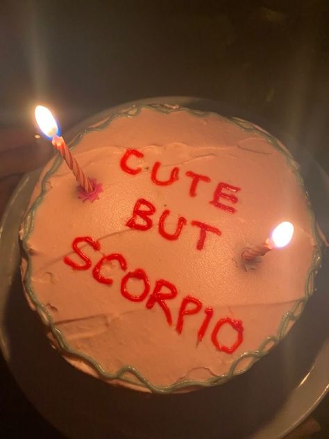 Birthday Cake, Candles, Writing, Cake, Birthday, Red, White, Instagram