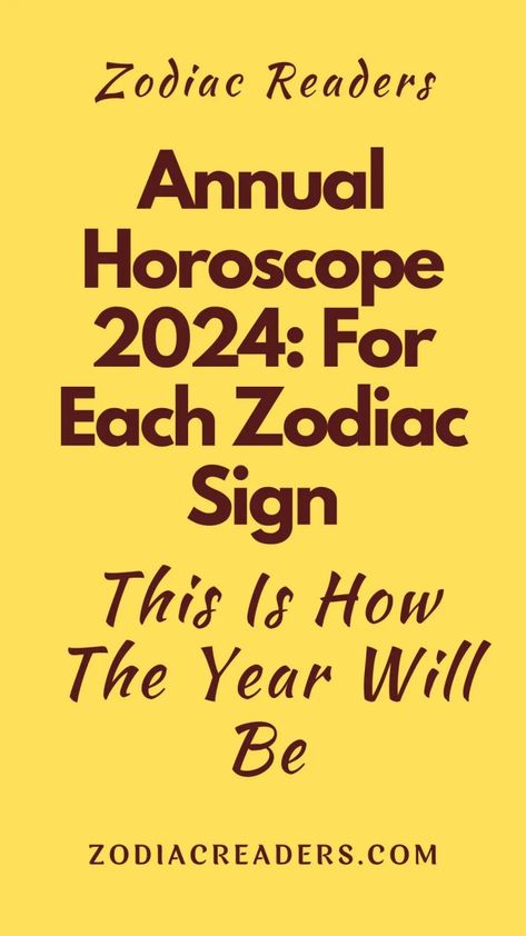 Annual Horoscope 2024: For Each Zodiac Sign This Is How The Year Will Be - Zodiac Readers Scorpio Horoscope Today, Pisces Horoscope Today, Aquarius Horoscope Today, Today's Horoscope, Astrology Today, Yearly Horoscope, Pisces Love, December Christmas, Today Horoscope