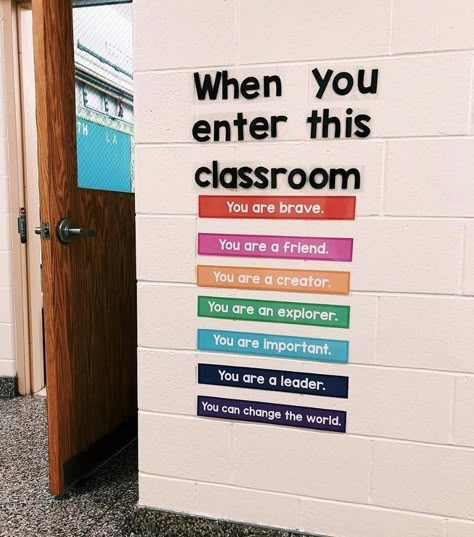 Uppfostra Barn, Classe D'art, Classroom Goals, Diy Classroom Decorations, Elementary Classroom Decor, 4th Grade Classroom, English Classroom, Classroom Rules, Classroom Design