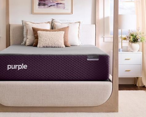 Buying a mattress online is a convenient way to find options that meet your needs within your budget. Learn how to buy a mattress online in this guide. Purple Bed Frame, Sagging Mattress, Cheap Mattress, Wash Pillows, Purple Mattress, Twin Xl Mattress, Purple Bedding, Bed Foundation, Online Mattress