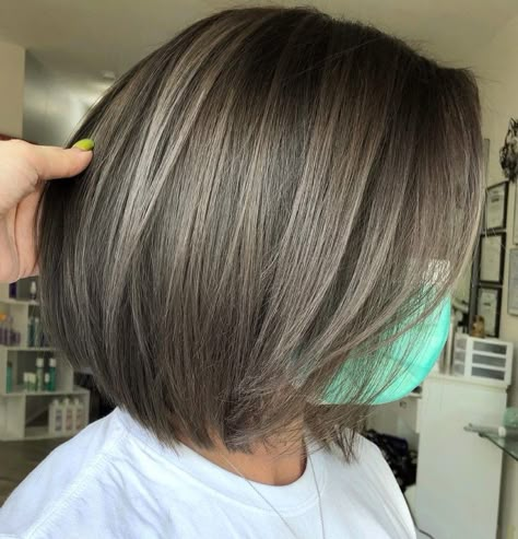 30 Trendy Mushroom Brown Hair Color Ideas for 2021 - Hair Adviser Ash Brown Hair With Highlights, Mushroom Brown Hair Color, Mushroom Brown Hair, Brown Bob Hair, Light Brunette Hair, Brown Hair Color Ideas, Mushroom Hair, Mushroom Brown, Dark Brunette Hair