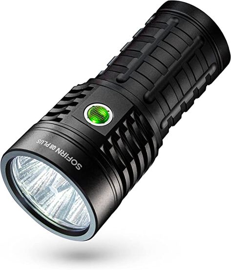 (paid link) sofirn Q8 Plus Super Bright Flashlight max 16000 Lumens, Rechargeable Powerful Flashlight with High Powered 6* LED, Anduril 2 UI, Ultra-Long Runtime for Camping, Searching, Survival, Emergency Super Bright Flashlight, Hiking Equipment, Portable Light, Led Flashlight, Lantern Lights, Cool Lighting, Rechargeable Batteries, Higher Power, Usb Cable