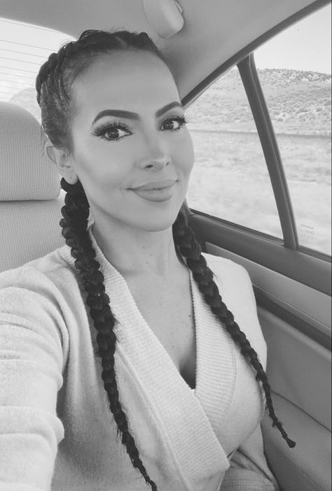 Love these dutch braids with hair extensiona from sallys hair salon   Kim kardashian 2020 look Khloe Kardashian Braids, Kardashian Braids, Dutch Braid Tutorial, Sarah Elizabeth, Dutch Braids, Work Hair, Dutch Braid, Kim K, Dark Brown Hair