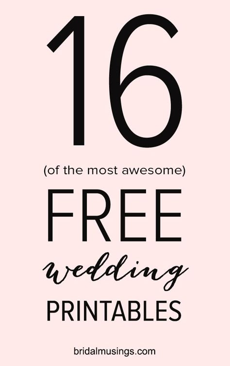 16 of the most awesome wedding printables and they're all FREE! (Plus a bonus printable budget plan!) Wedding Planning Printables, Gratis Printables, Budget Plan, Printable Budget, Free Wedding Printables, Brides And Grooms, Budget Planer, Planning Printables, Printable Wedding Invitations