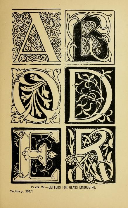 Painting And Decorating, Illustrated Manuscript, Vintage Poster Design, Graphic Design Fonts, Medieval Manuscript, Illuminated Letters, Vintage Typography, Decorative Letters, Vintage Fonts