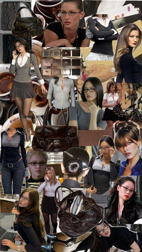 Office siren Corpcore Office Siren Outfits, Office Siren Core, 2000s Office Siren, Office Siren Aesthetic, Office Siren Makeup, Siren Girl, 2025 Moodboard, Siren Costume, Theatrical Romantic