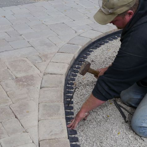 Rubber Pavers, Paver Edging, Concrete Edging, Edging Stones, Patio Walkway, Garden Border Edging, Paver Tiles, Landscape Edging, Brick Pavers