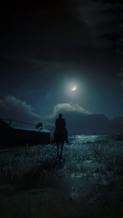 Arthur Morgan Quotes, Wallpapers Night Sky, Red Dead Redemption 2 Wallpapers, Arthur Morgan Wallpaper Rdr2, Wallpapers Moon, Evil Background, Arthur Morgan Rdr2, Wallpapers Gaming, Athletic Wallpaper