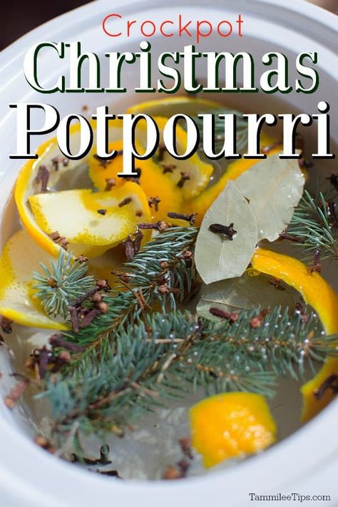 Orange Potpourri, Christmas Crock, Air Freshener Recipes, Crockpot Christmas, Homemade Potpourri, Simmer Pot Recipes, Make Your Home Smell Amazing, Stove Top Potpourri, Simmering Potpourri