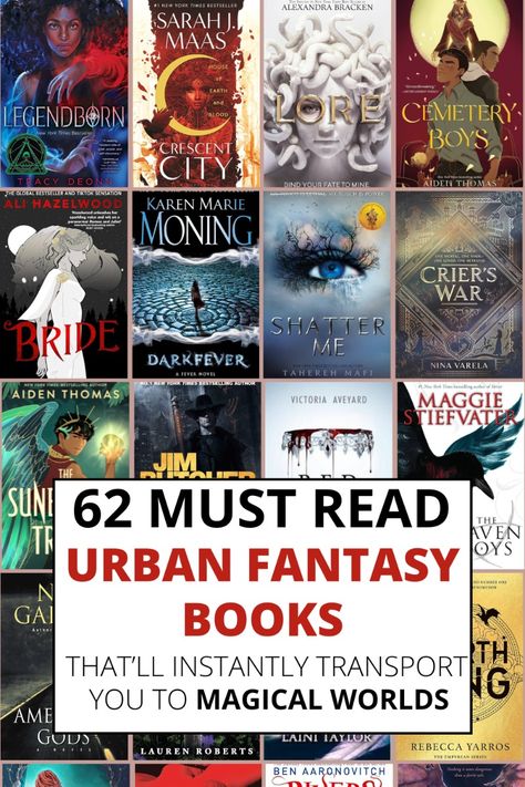 There is something so thrilling about fantasy books set in a city. Here are 62 Binge-worthy Urban Fantasy books to read. Urban Fantasy City, Karen Marie Moning, Urban Fantasy Books, Tbr List, Fantasy Romance Books, Fantasy Book Series, Recommended Books, Fantasy Books To Read, Reading Rainbow