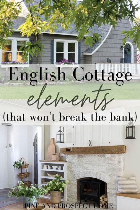 Small Cottage Homes Interior Kitchen, Beautiful Cottage Homes Interiors, Transitional English Cottage, Old English Cottage Interiors Bedroom, Vintage Cottagecore Bathroom, Cozy Cottage Kitchen English Country, English Country Cottage Decor, Transitional Cottage Style, English Cottage Decorating Ideas