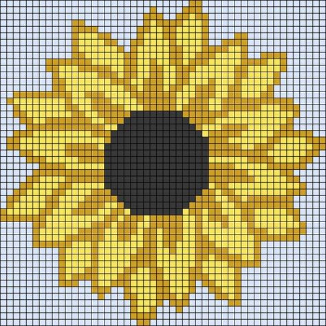 Mural Art Design, Flowers Simple, Planting Sunflowers, Crochet Tapestry, Plants Flowers, Alpha Pattern, Alpha Patterns, Mural Art, Friendship Bracelet Patterns