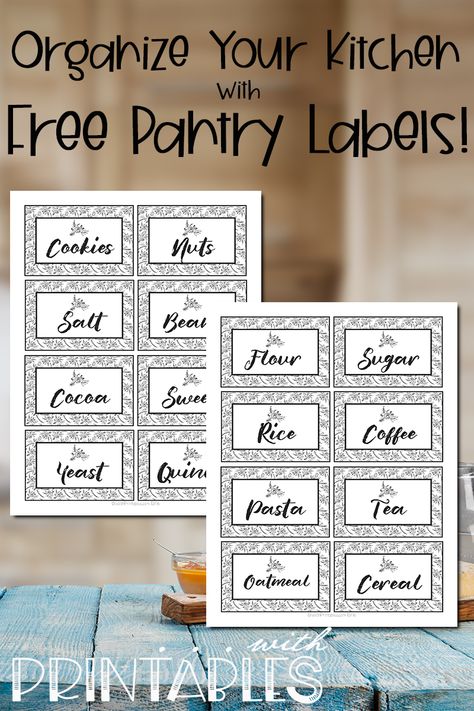 The Best Way to Organize your Kitchen Cabinets plus FREE printable pantry labels to help with the task! Cabinets Organization Ideas, Kitchen Cabinets Organization Ideas, Cabinet Labels, Editable Pantry Labels, Organizing Kitchen Cabinets, Kitchen Cabinets Organization, Pantry Labels Printable, Free Pantry Labels, Kitchen Cabinet Organization Ideas