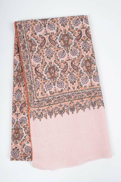 Kashmir Embroidery, Bridesmaid Shawl, Boho Shawl, Kashmiri Shawls, Cashmere Pashmina, Cashmere Wrap, Handwoven Fabric, Cashmere Shawl, Needle Work