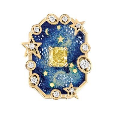 Chanel Ring, The Stars, Heavenly Bodies, High Jewelry Ring, Cafe Society, Chanel Couture, Celestial Jewelry, Chanel Jewelry, Moon Jewelry