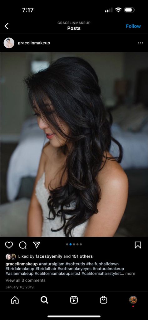 Asian Bride Hair Updo, Half Up Half Down Wedding Hair Asian, Black Hair Bridal Hairstyles, Asian Wedding Hairstyles, Asian Wedding Hair, Bridal Half Up Half Down, Bride Hairstyles Updo, Bride Hairstyles For Long Hair, Bridal Hair Down