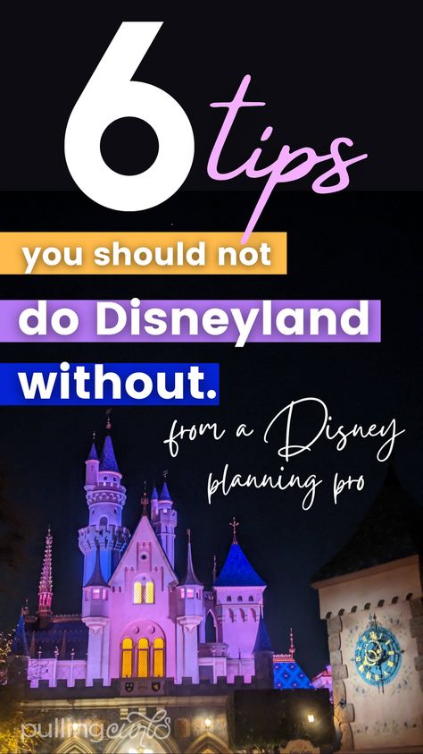 Unlock the magic of Disneyland with insider tips! From ride strategies to dining hacks, make the most of your visit with these expert tips.  Disneyland tips, Disneyland hacks, Disney vacation, Disneyland planning, Disneyland advice. Disneyland Hacks 2024, Disneyland Tips And Tricks 2024, Disneyland Itinerary 2024, Disneyland Must Do, Disneyland Tips 2024, Disneyland Plan, Disneyland In December, Disneyland Tips And Tricks, Disneyland Hacks