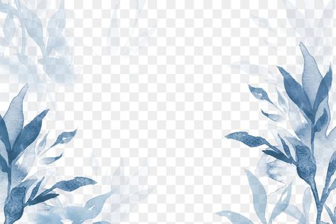 Background Aesthetic Floral, Leaf Background Aesthetic, Picture Boy, Blue Flowers Background, Floral Watercolor Background, Leaf Png, Baby Print Art, Watercolor Leaf, Winter Png