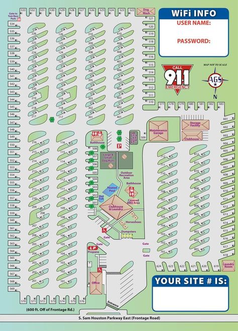 Rv Park Layout, Park Layout Design, Rv Park Design, Park Layout, Functional Garage, Home Layouts, Rv Lots, Rv Campsite, Camping Park