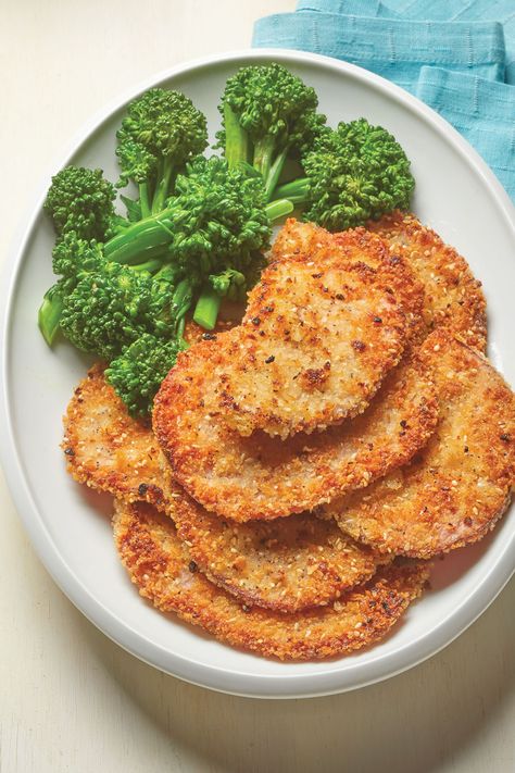 Cutlets of any kind are crunchy
comfort and ham cutlets are
no exception, especially zhuzhed
up with everything bagel
seasoning. Everything Bagel Seasoning, Grilled Ham, Bagel Seasoning, One Dish Dinners, Sliced Ham, Dinner Side Dishes, Potato Cakes, Dinner Sides, White Meat