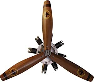 Airplane Ceiling Fan, Vintage Airplane Decor, Propeller Wall Decor, Propeller Wall, Wood Airplane, Airplane Propeller, Aviation Decor, Coastal Colonial, Airplane Decor