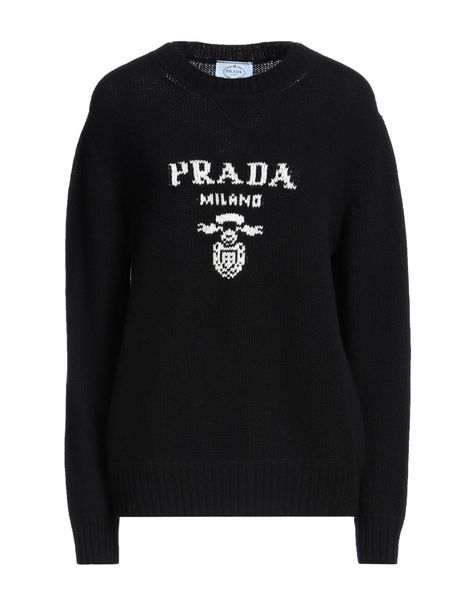 PRADA  | Black Women‘s Sweater  | YOOX Prada Sweater, Fashion And Design, Ralph Lauren Outfits, Pumps Flat, Dolce & Gabbana, Missoni, Handbags On Sale, Sneakers For Sale, Isabel Marant