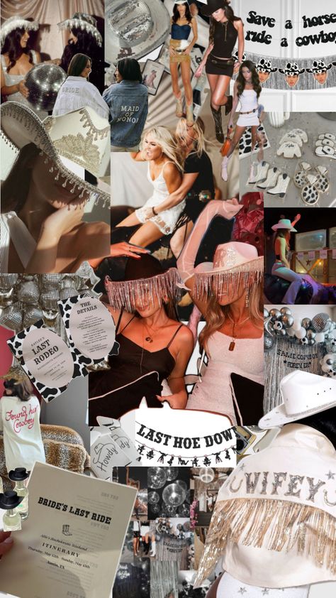 Potential themes - Her last Ride, Bride or die, Final Rodeo Bachelorette Locations, Texas Bachelorette Party, Bride Or Die, Hens Party Themes, Classy Bachelorette Party, Bachelorette Planning, Cowgirl Bachelorette Parties, Last Rodeo, Rodeo Party