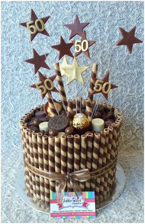 Birthday Cake For 50th Birthday Men, Chocolate Themed Birthday Cake, 50th Birthday Cake Man, Birthday Cake 50th Man, Cakes Ideas For Men Birthday, 50th Birthday Party Cakes For Men, Man’s 50th Birthday Cake, Chocolate Birthday Theme, 50th Birthday Cake Men