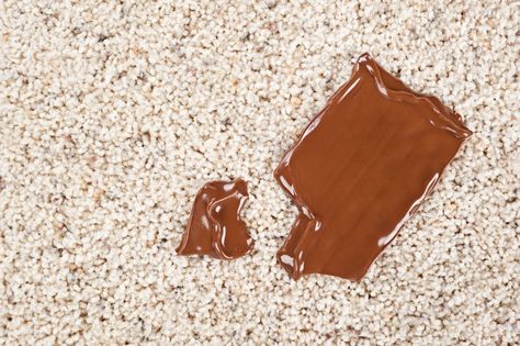 Pin for Later: 28 DIY Solutions For Removing Any Type of Stain Remove Chocolate Stains Removing Chocolate Stains, Remove Carpet Stains, How To Remove Carpet, Cleaning Car Upholstery, Carpet Cleaning Tips, Chocolate Stains, Living Room Cleaning, Clean Car Carpet, Fluffy Carpet