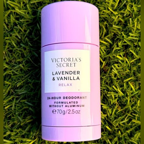 Victoria's Secret LAVENDER & VANILLA 24-Hour Deodorant - Limited Edition Victoria Secret Lavender, Vanilla Deodorant, Lavender And Vanilla, Lavender Vanilla, Victoria Secret Body, Color Purple, Victoria Secret, Deodorant, Bath And Body