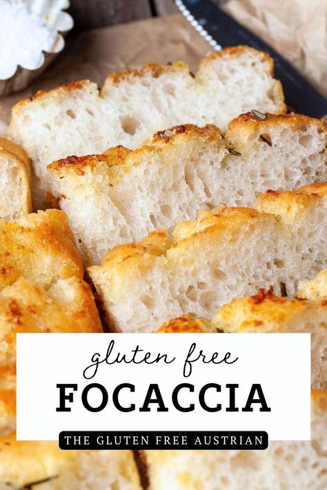 Thermomix Recipes Gluten Free, Gluten Free Foods For Diabetics, Clean Gluten Free Recipes, Gluten Free Sandwich Ideas, Gluten Free Sourdough Focaccia, Gluten Free Discard Recipes, Gluten Free Ciabatta Bread Recipe, Gluten Free Breadmaker, Gluten Free Foccacia Bread