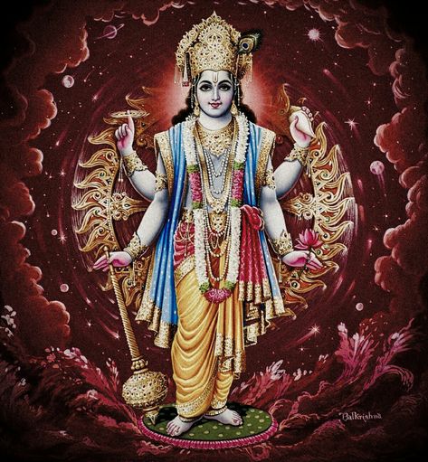 Lord Vishnu Names, Vishnu Sahasranama, Hindu Rituals, Cycle Of Life, Lord Vishnu, Bhagavad Gita, Power Of Prayer, True Nature, Sanskrit