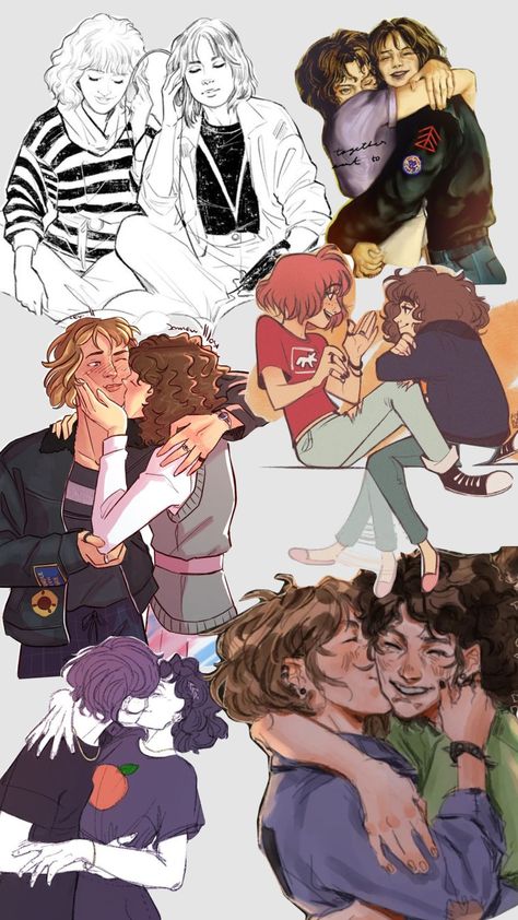 Nancy X Robin, Robin X Nancy, Stranger Things, Fan Art, Fan, In This Moment, Pins, Art