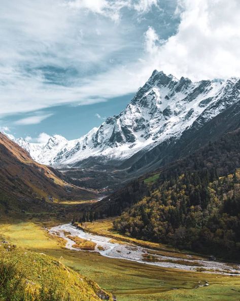 Saraswati River, Star Trek: Voyager, Valley Of Flowers, Ancient Village, Camping Places, Mountain Photography, Hill Station, Gorgeous View, Adventure Awaits