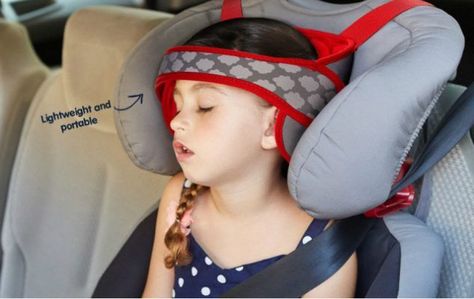 The best Car Seat Head Support is finally here so your baby / toddler can nap comfortably in the car.  Full compliance with US and EU safety standards. #NapUp #ad Toddler Car Seat Head Support, Car Seat Pillow, Chair Photography, Baby Head Support, Best Car Seats, Toddler Car, Neck Injury, Car Seat Headrest, Toddler Car Seat