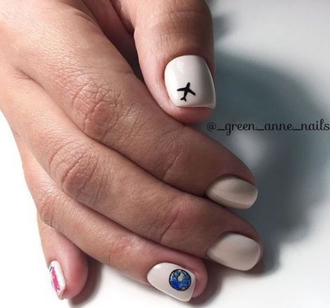 Vacation Nail Art, Diy Nail Art Tools, Vacation Nails, Trendy Nail Art, Minimalist Nails, Fancy Nails, Creative Nails, Best Acrylic Nails, Trendy Nails