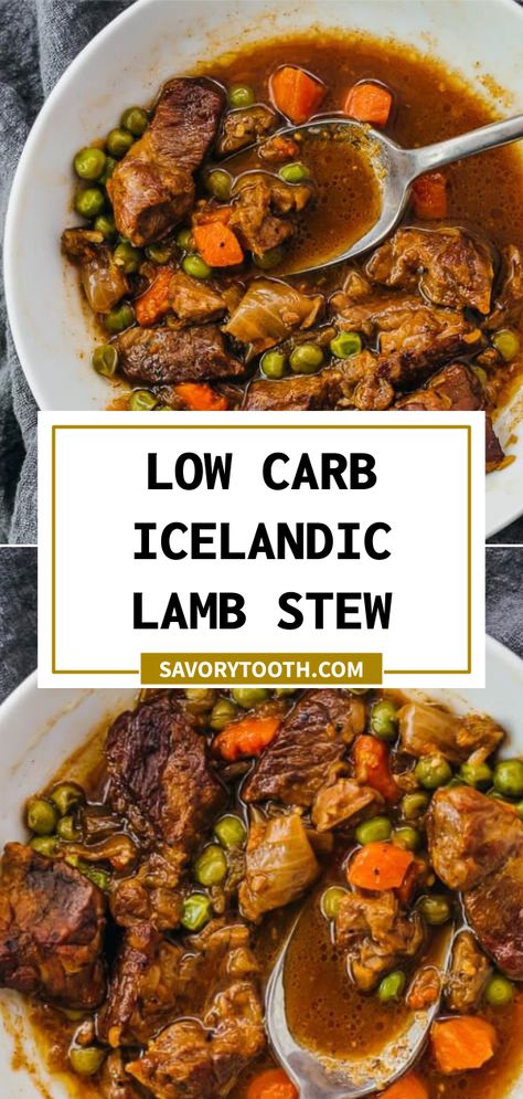 Easter Cookout, Iceland Foods, Whole 30 Keto, Nordic Diet, Lamb Stew Recipes, Lower Carb Meals, Hearty Dinner Recipes, Healthy Diets, Beef Stew Crockpot