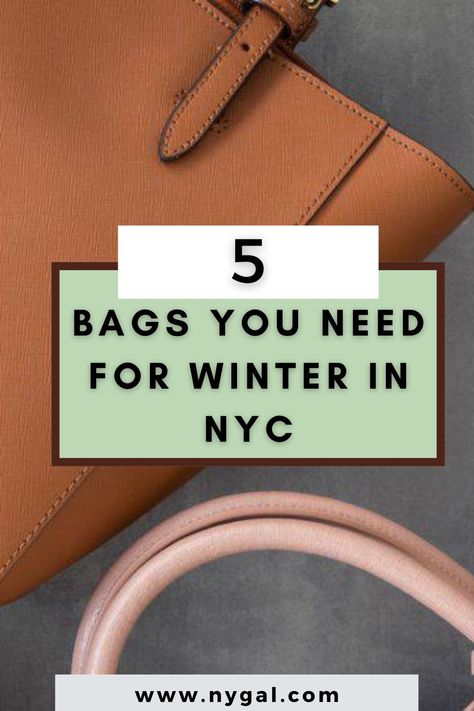 As beautiful as this season in NYC is, it is important to be prepared with the right kind of bag because when you’re out and about you want to be able to safely carry all your items but also not have to sacrifice style. Here are a few types of bags that you need for winter in NYC, or at least ones you want to choose from | winter bags 2020 | best winter bags in the USA | winter bags for cold weather  #winterbags #womenbags2020 Nyc Shopping Guide, Ladies Purses Handbags, Winter In Nyc, Winter Purse, Winter Purses, Handbags Coach, Winter Nyc, Winter Handbags, Bags For Ladies