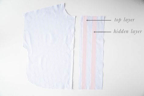 How to sew a hidden button placket on a shirt // Kalle Shirtdress Sewalong // Closet Case Patterns Kalle Shirtdress, Shirt Placket, Closet Core Patterns, Shirt Dress Pattern, Basic Stitches, Stitch Lines, Sewing Stitches, Best Suit, Sewing Clothing