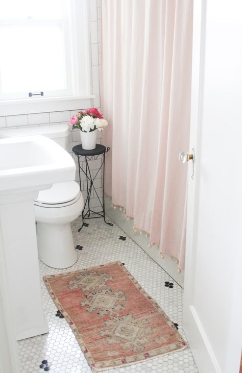 Diy Wood Mantle, Tudor Bathroom, White Mosaic Tiles, New House Bathroom, Tudor Revival, Tudor Style Homes, Tile Projects, Vintage Tile, French Bistro