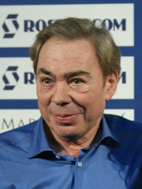 Andrew Lloyd Webber at Eurovision, 2009. March Holidays, Andrew Lloyd Webber, Daniel Day, Day Lewis, Jesus Christ Superstar, The Violin, Big 5, Emmy Award, Tony Awards