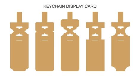 Keychain display card templates | Premium Vector #Freepik #vector #bag-tag #brand-label #box-label #tag-card Free Keychain Display Card Svg, Keychain Tag Template, Keychain Display Ideas, Keyring Display Card, Keychain Display Card, Laser Cut Keychain, Keychain Designs, Keychain Display, Keychain Gifts