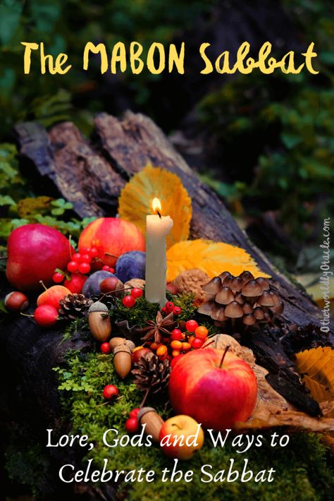 What is Mabon? Autumn Equinox Basics & 8 Mabon Traditions Autumnal Equinox Celebration, Orange Candles, Solstice And Equinox, The Wheel Of The Year, Corn Dolly, Celtic Gods, Autumnal Equinox, Orange Candle, Wheel Of The Year