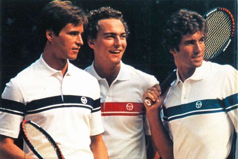 10 Milestones in the Fashion History of Tennis | HYPEBEAST Tennis Aesthetic, Tennis Wear, Andre Agassi, Tennis World, Vintage Tennis, Sergio Tacchini, Mens Tennis, Tennis Match, Tennis Clubs