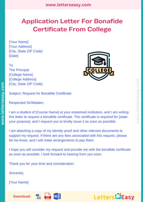 College Application Letter, Academic Advice, Formal Letter Writing Format, Example Of Application Letter, Letter Writing Format, English Letter Writing, Formal Letter Writing, Letter Writing Examples, Motivational Letter