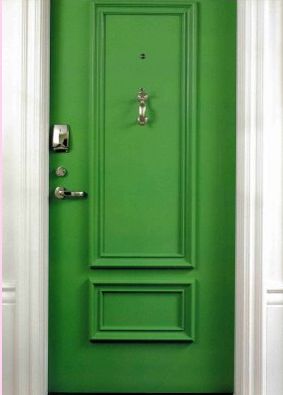 Green Front Door, Front Door Color, Green Front Doors, Front Door Entryway, Front Door Porch, Door Entryway, Front Door Entrance, Soiree Dress, Green Paint Colors