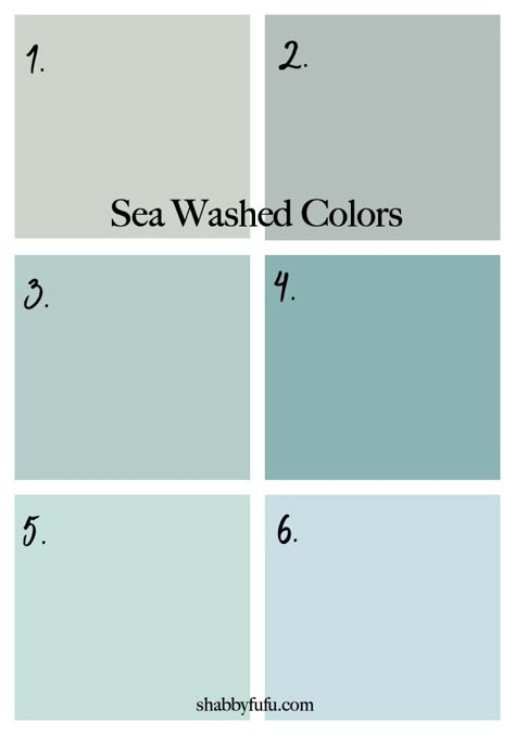 Beach Paint Colors, Coastal Style Decor, Coastal Paint Colors, Coastal Paint, Beach House Colors, Coastal Deco, Coastal Kitchen Decor, Coastal Style Decorating, Coastal Bathrooms