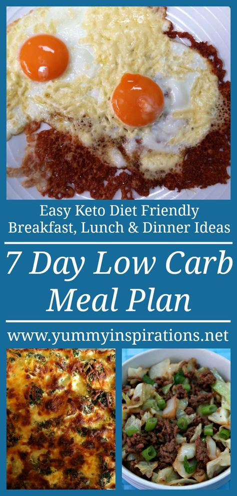 Easy Low Carb Meal Plan, Smoothies Vegan, Low Carb Menus, Dairy Free Low Carb, Keto Easy, Ideas For Breakfast, Low Carb Meal, Gluten Free Menu, Low Carb Meal Plan